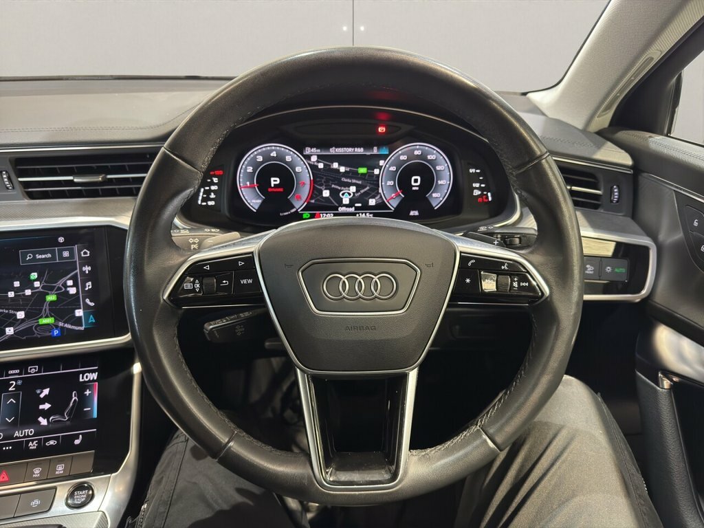 Audi A6 Saloon Tfsi 40 Black Edition White #19