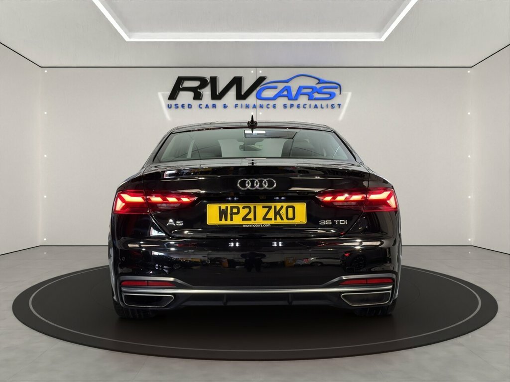 Audi A5 Coupe Black #2