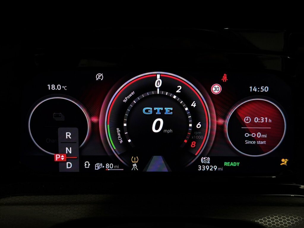 Volkswagen e-Golf 1.4 Tsi 13Kwh Gte Plug-in Dsg Black #8
