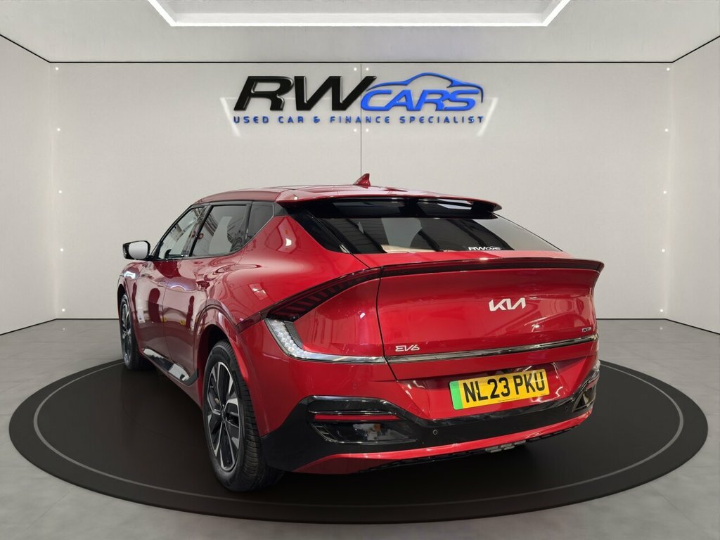 Kia EV6 Hatchback Red #2