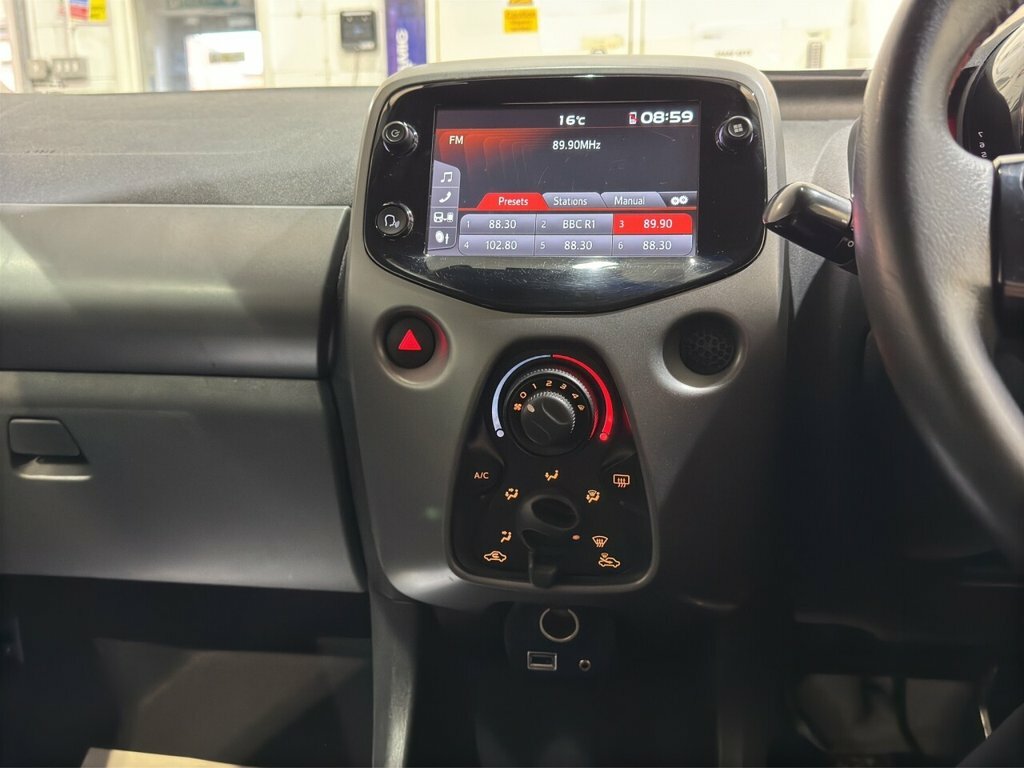 Toyota Aygo Hatchback Red #8