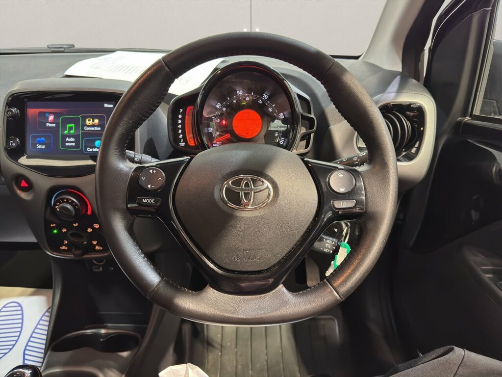 Toyota Aygo Hatchback Red #16