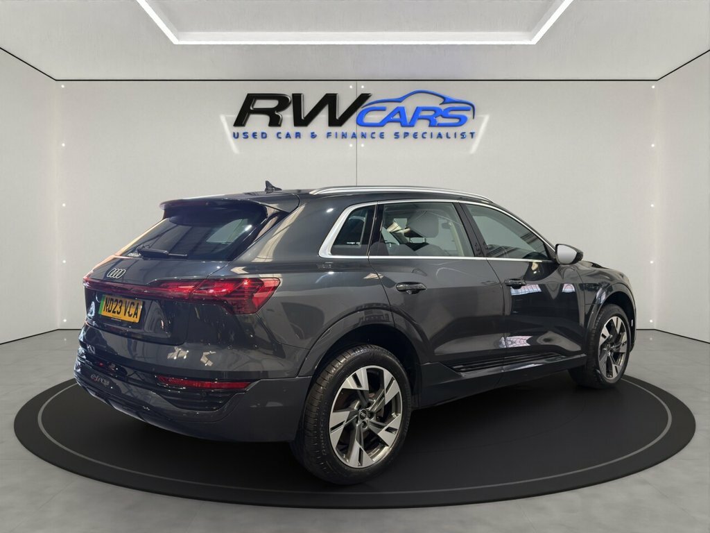 Audi Q8 e tron Suv Grey #4