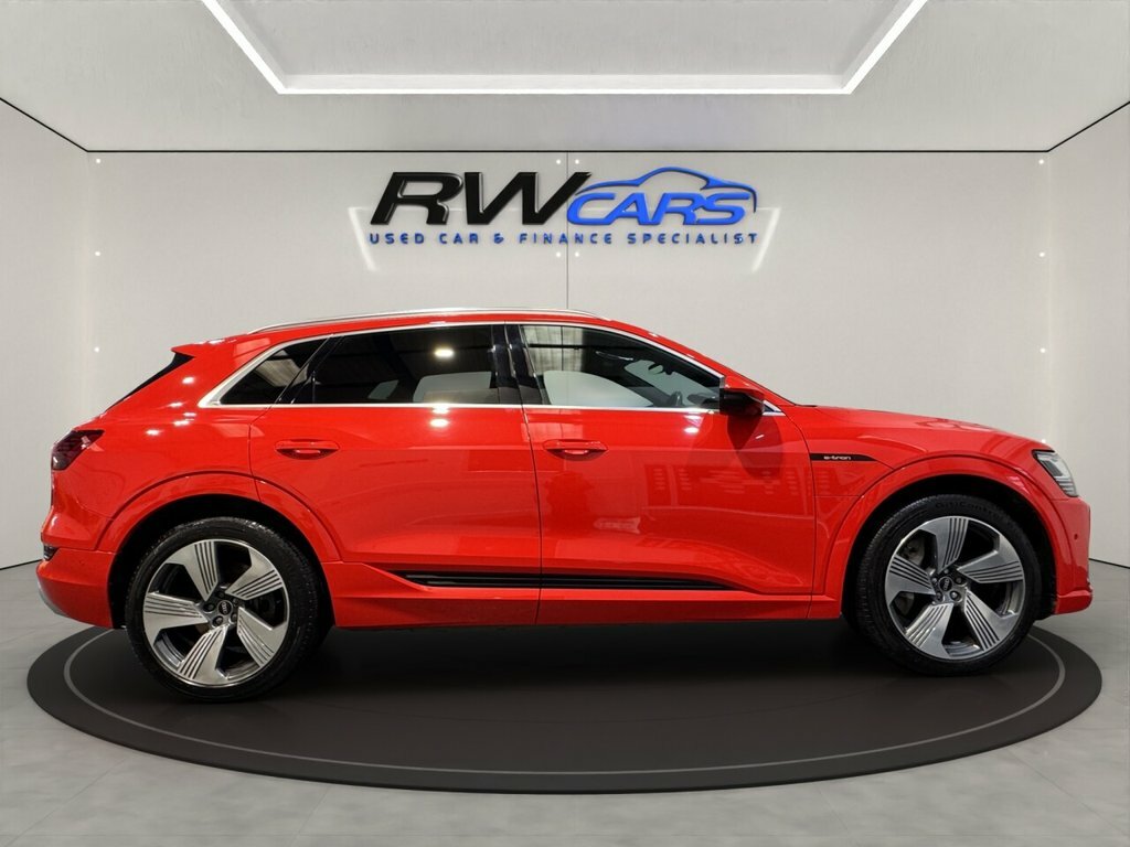 Audi E-tron Quattro S Line Red #5