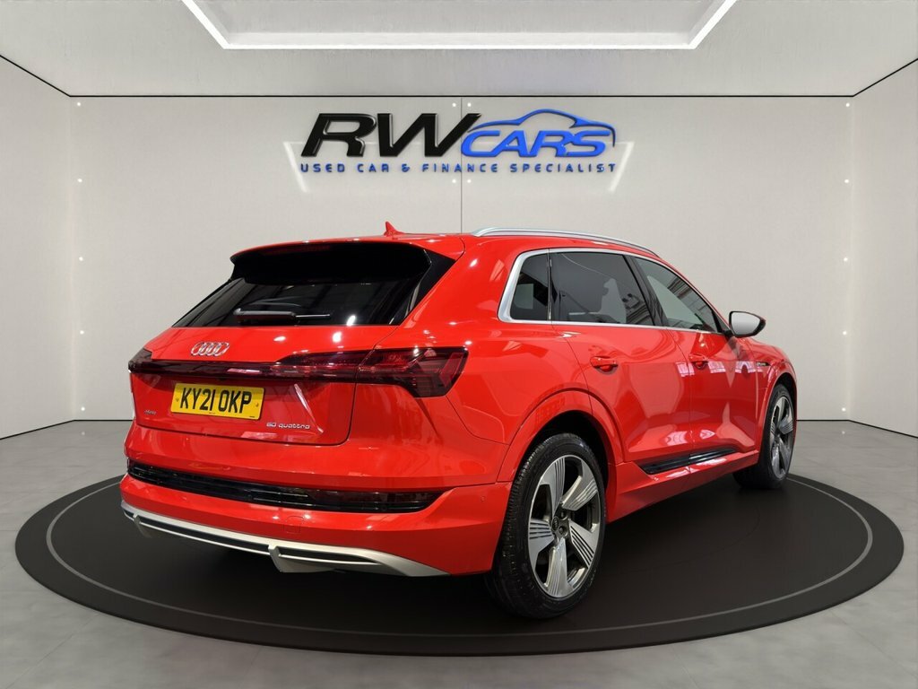 Audi E-tron Quattro S Line Red #4