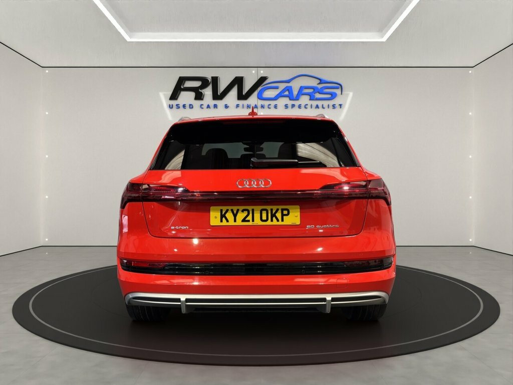 Audi E-tron Quattro S Line Red #3