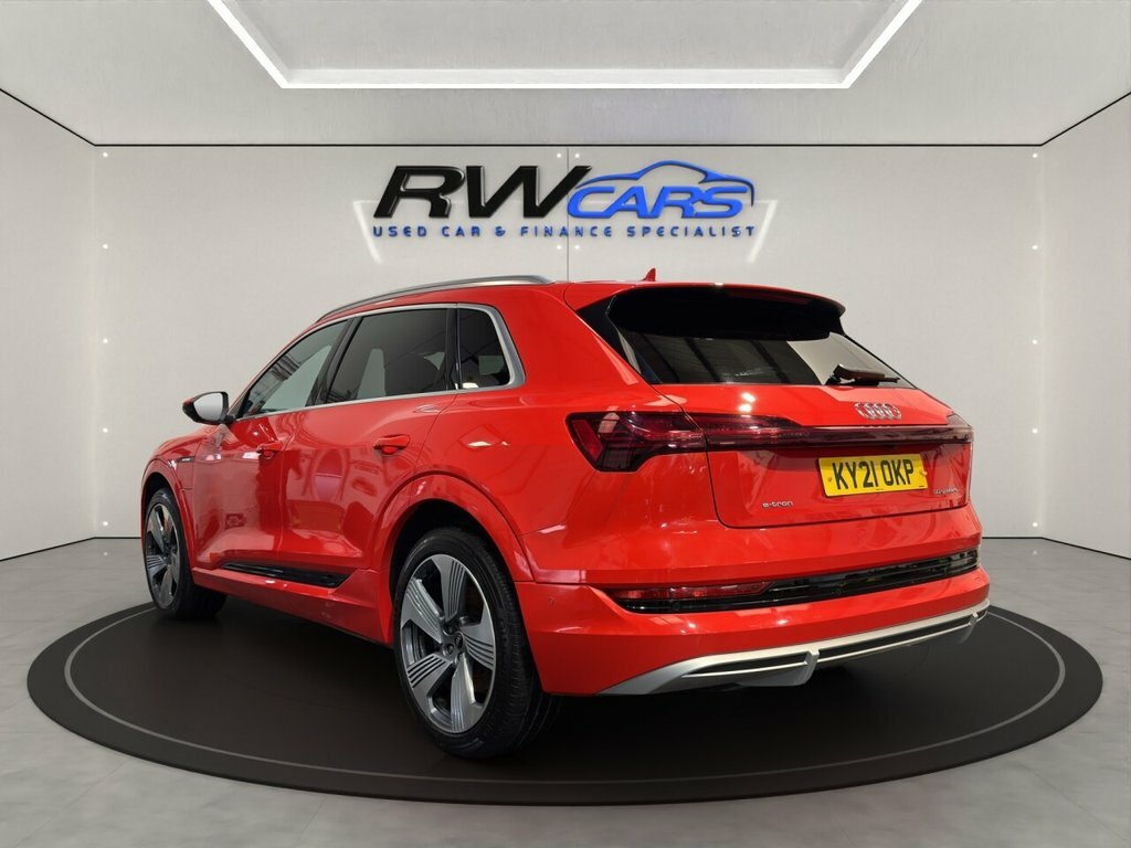 Audi E-tron Quattro S Line Red #2