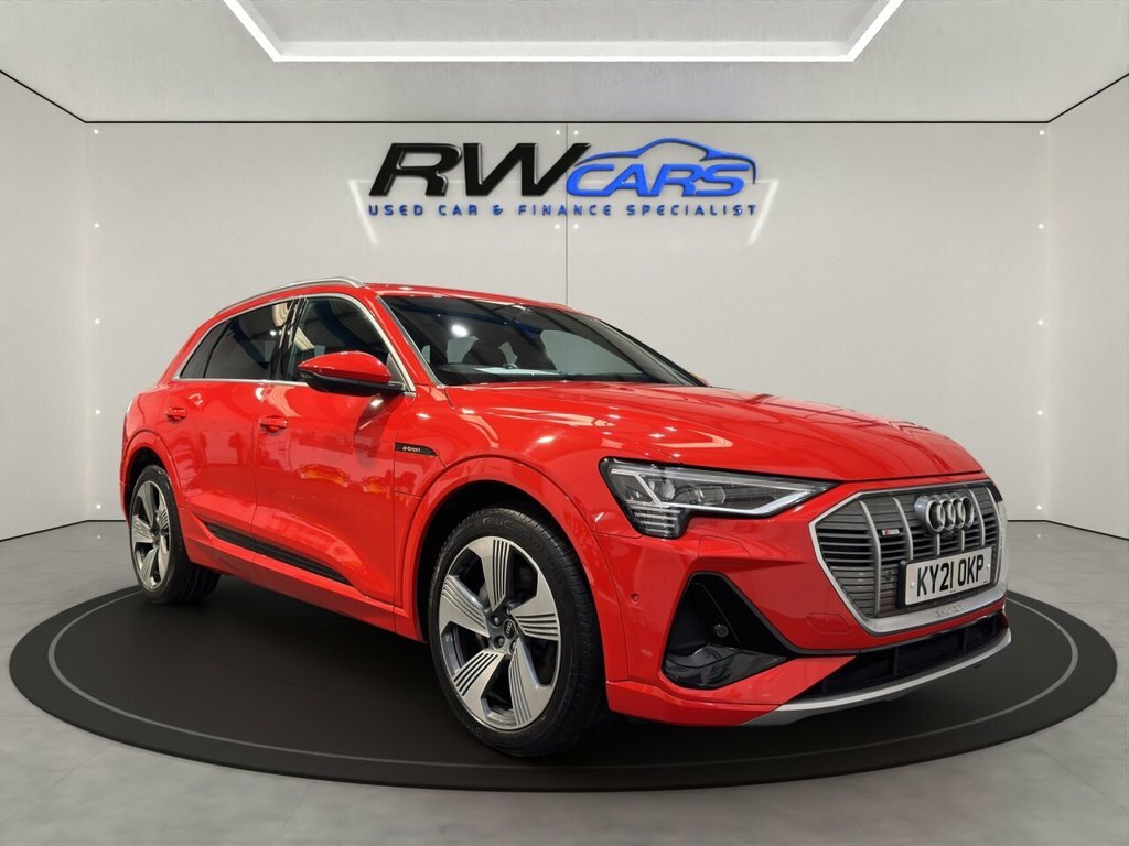 Audi E-tron Quattro S Line Red #6