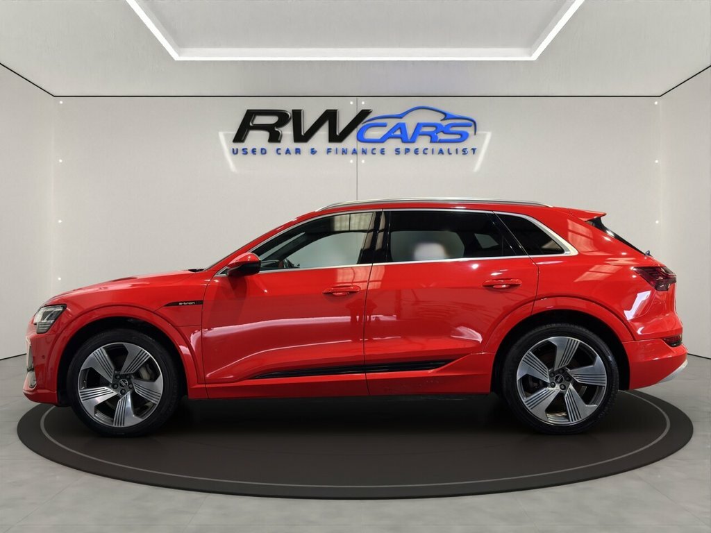 Audi E-tron Quattro S Line Red