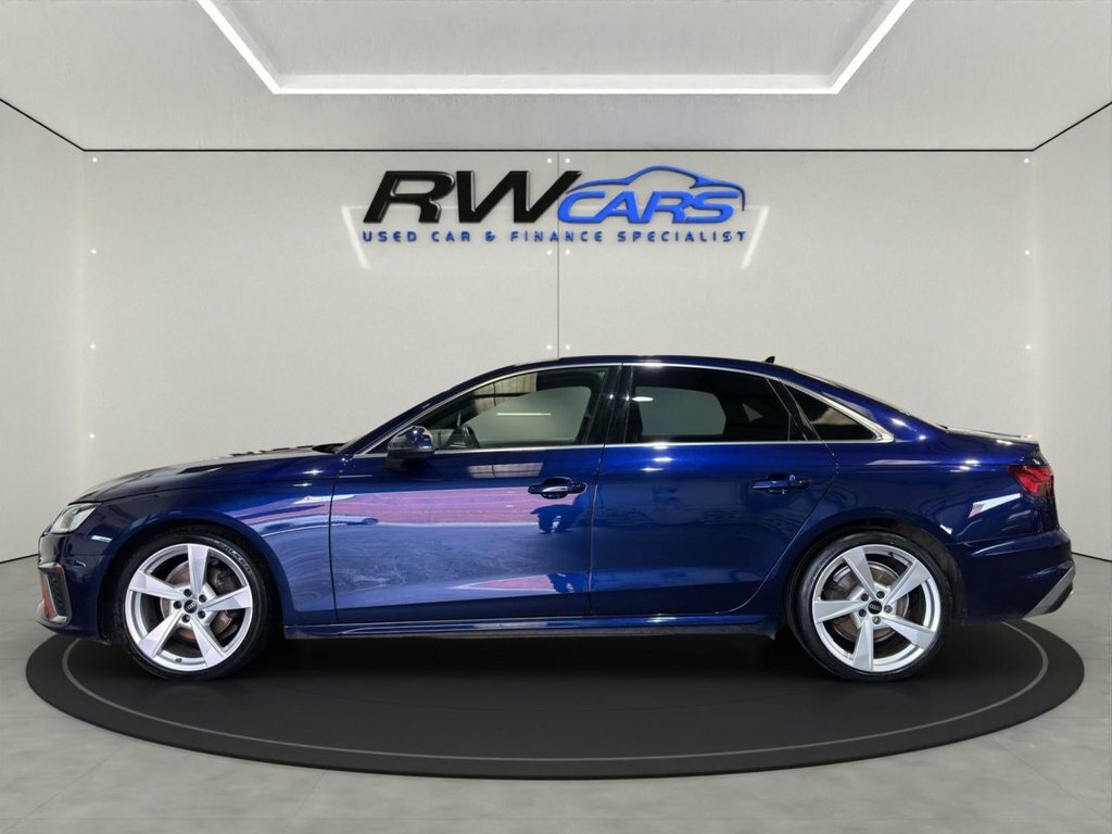 Audi A4 2L S Line Blue