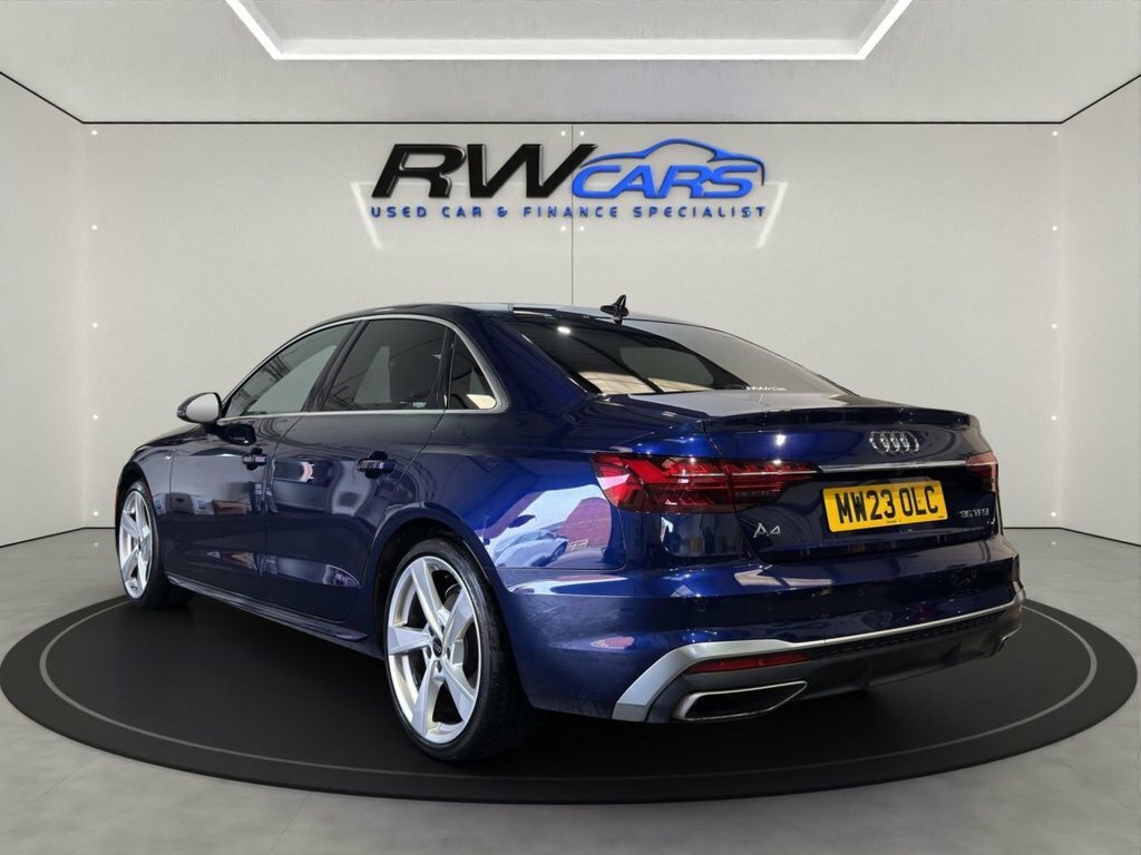 Audi A4 2L S Line Blue #2