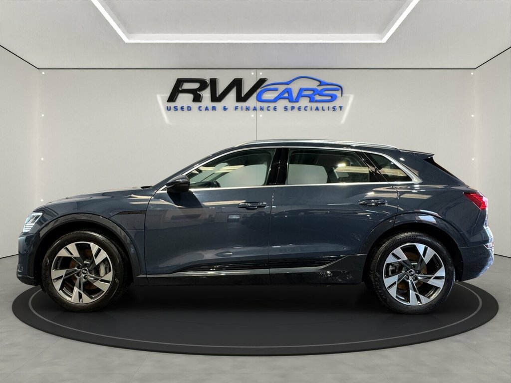 Audi Q8 e tron Suv Blue #2