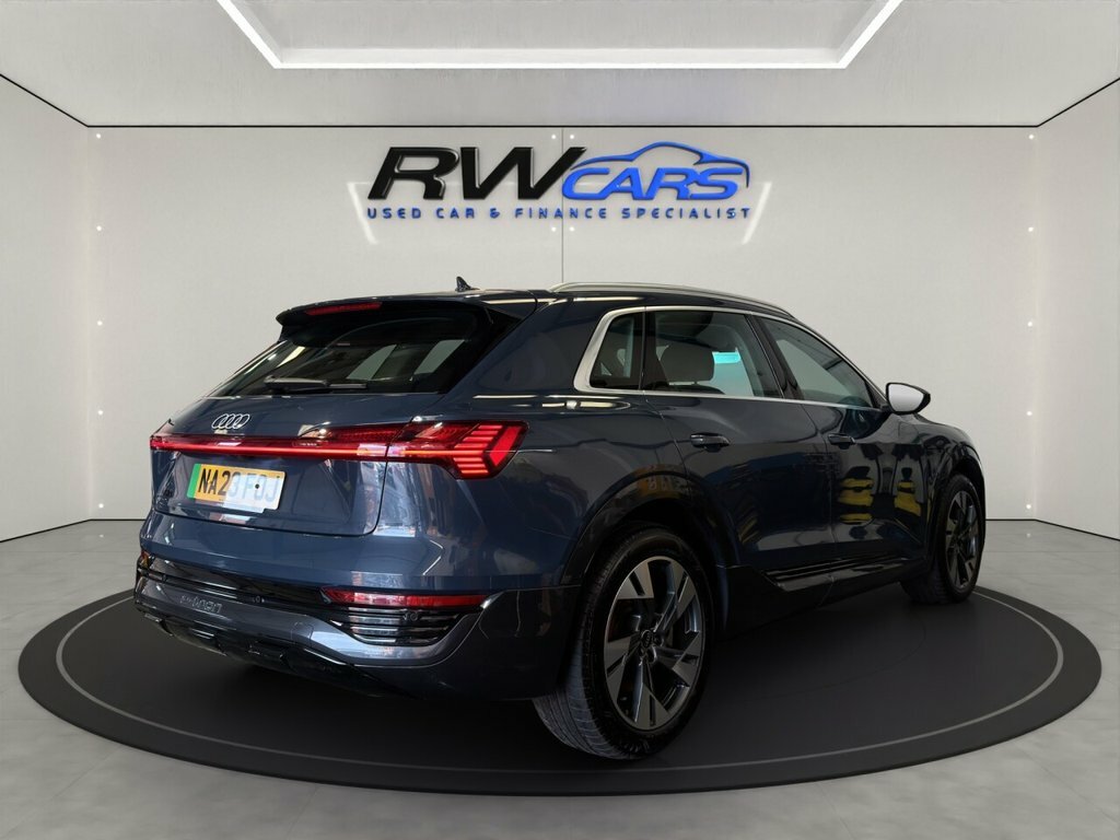 Audi Q8 e tron Suv Blue #5