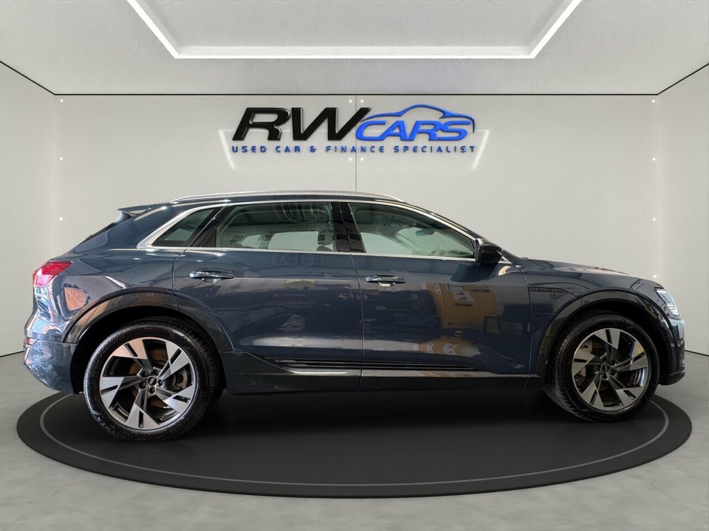Audi Q8 e tron Suv Blue #6