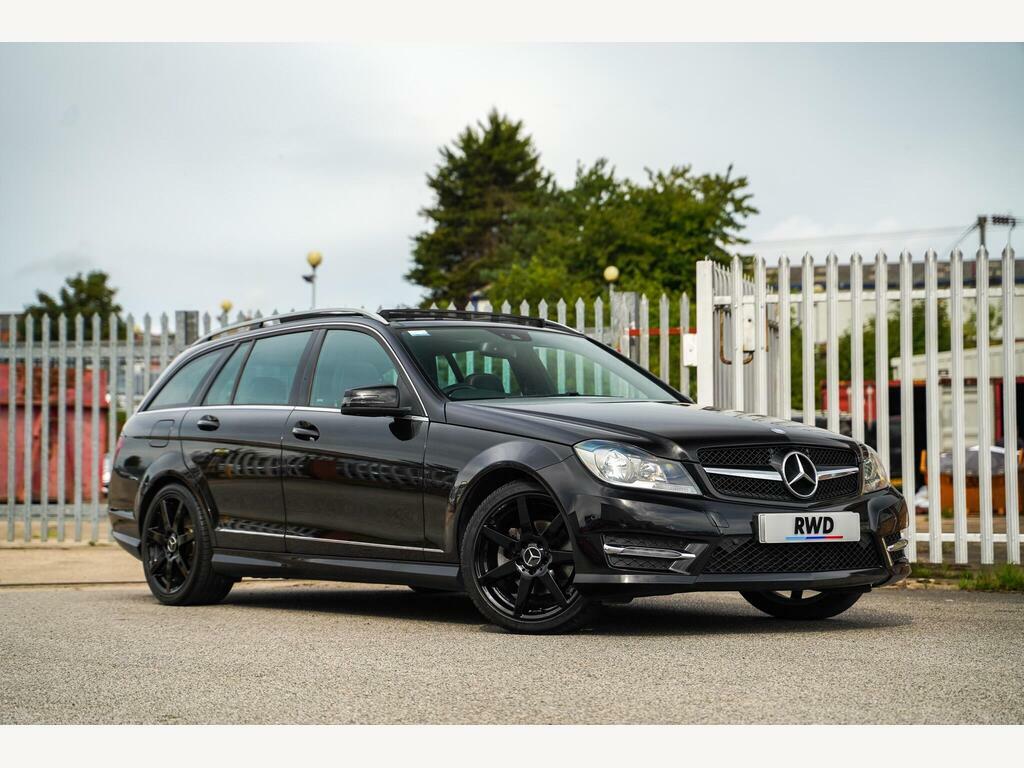 Mercedes-Benz C Class 2.1 C220 Cdi Blueefficiency Amg Sport Plus Estate Black