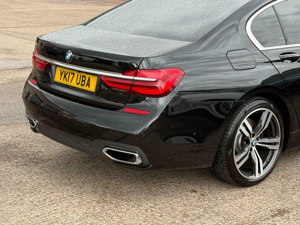 BMW 7 Series 3.0 730Ld M Sport Saloon Black #5