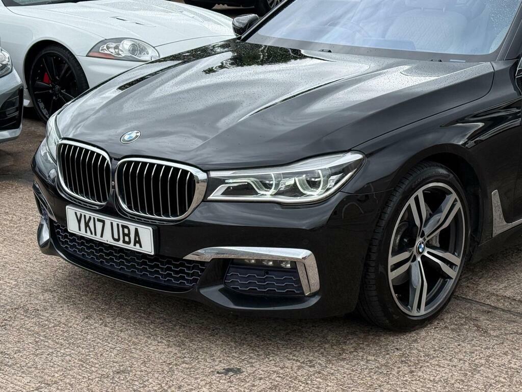 BMW 7 Series 3.0 730Ld M Sport Saloon Black #6