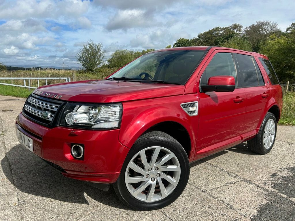 Land Rover Freelander 2 2.2L Hse Red #4