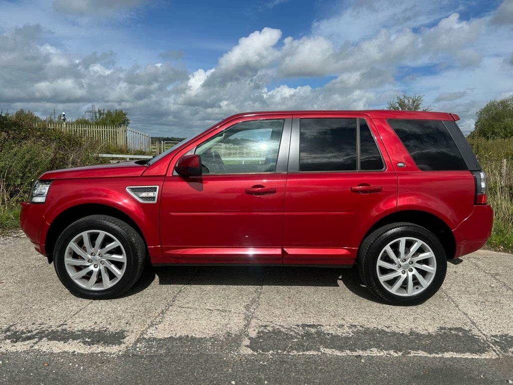 Land Rover Freelander 2 2.2L Hse Red #5