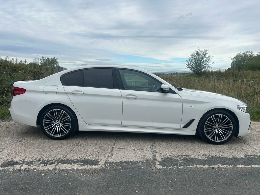 BMW 5 Series 2L M Sport White #2