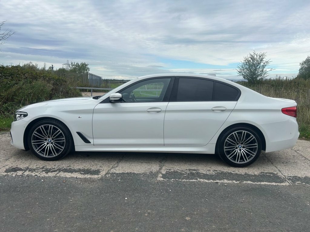 BMW 5 Series 2L M Sport White #5