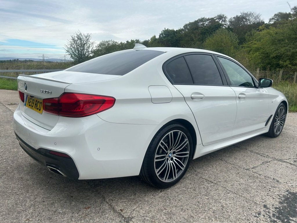 BMW 5 Series 2L M Sport White #3