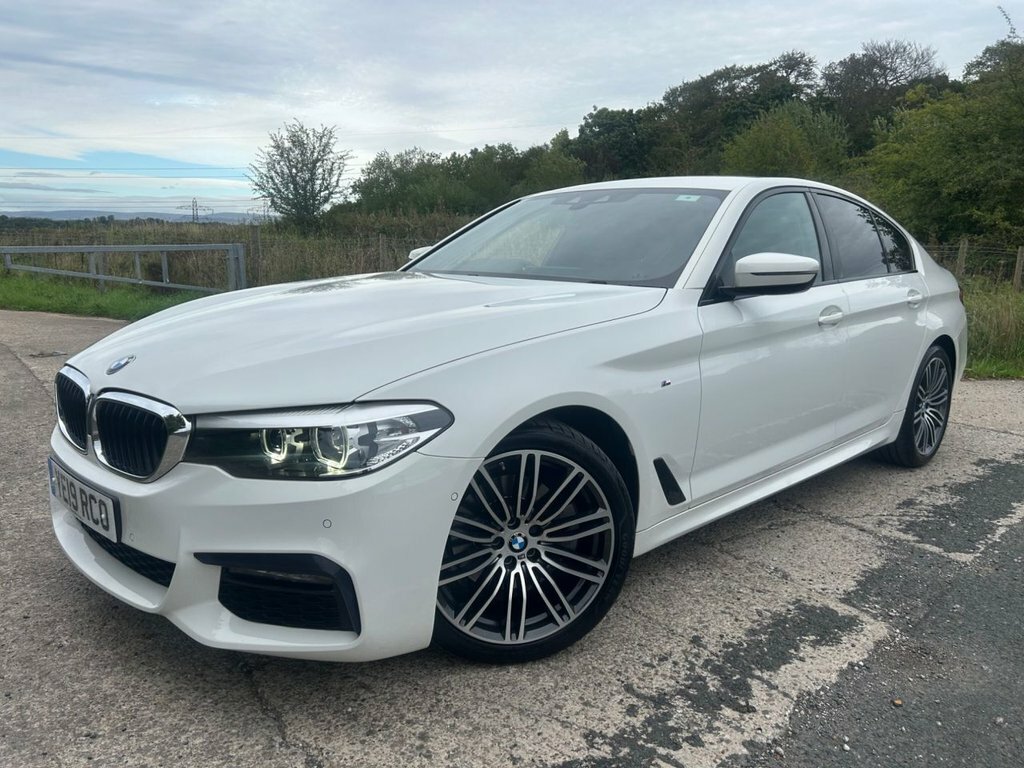 BMW 5 Series 2L M Sport White #4
