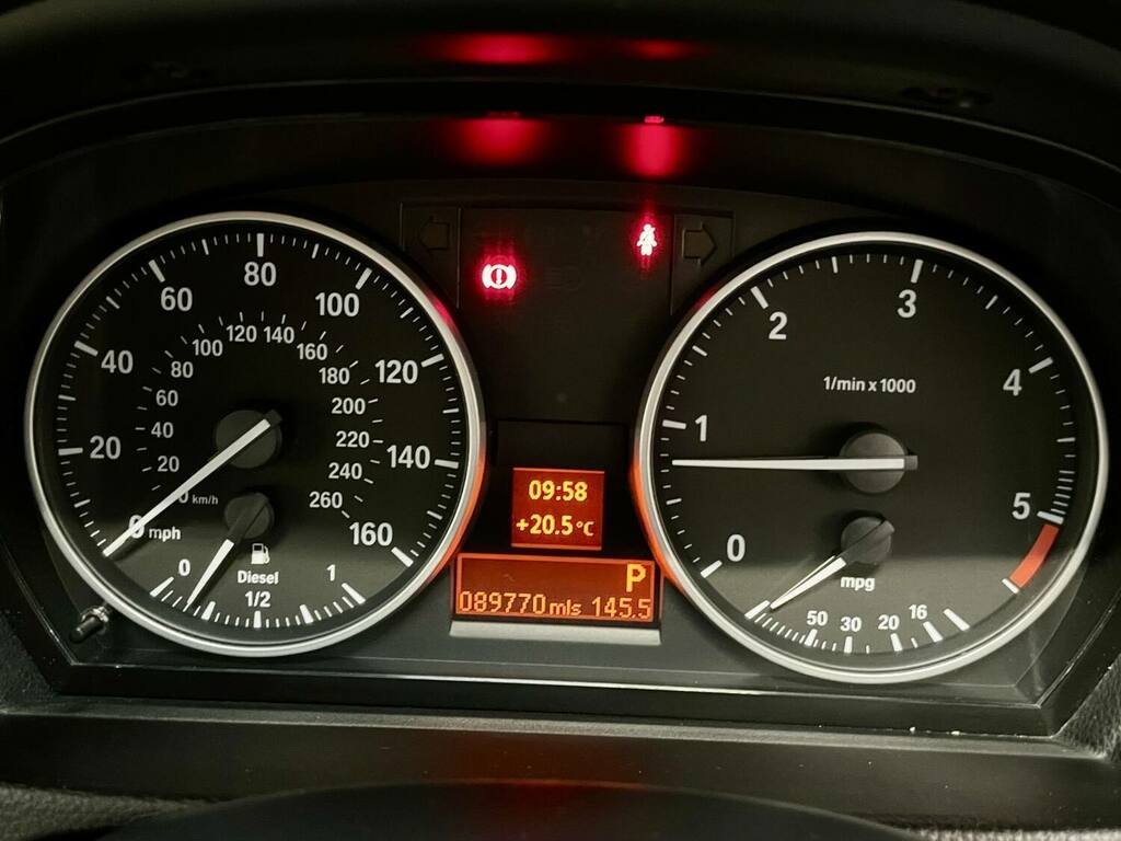 BMW 3 Series 2.0 320D Ed Efficientdynamics Euro 5 Ss Black #9