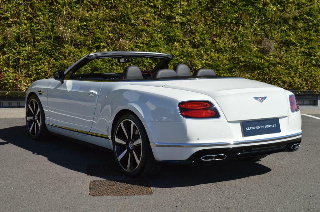 Bentley Continental Gt 4.0 V8 Gtc S Convertible 4Wd Euro White #3