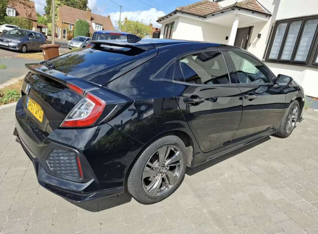 Honda Civic 1.5 Civic Sport Vtec Cvt Black #3