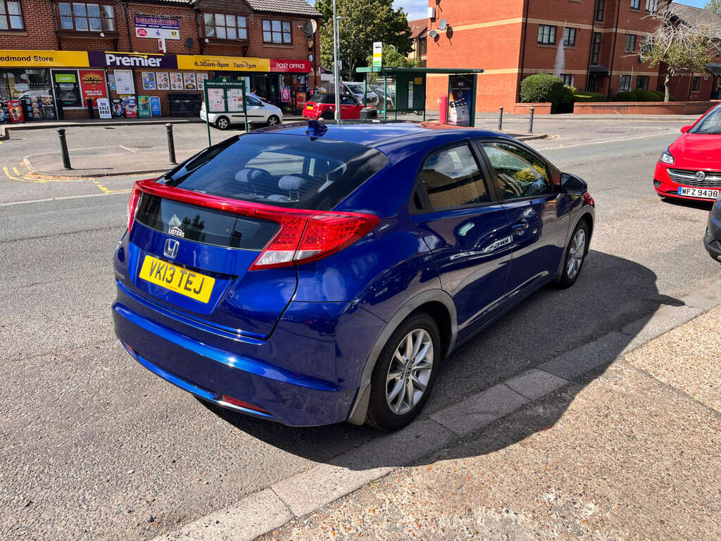 Honda Civic 1.8 Civic I-vtec Es Blue #2