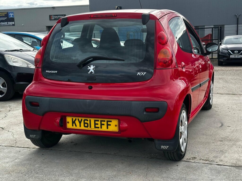 Peugeot 107 1.0 12V Urban Euro 5 Red #5
