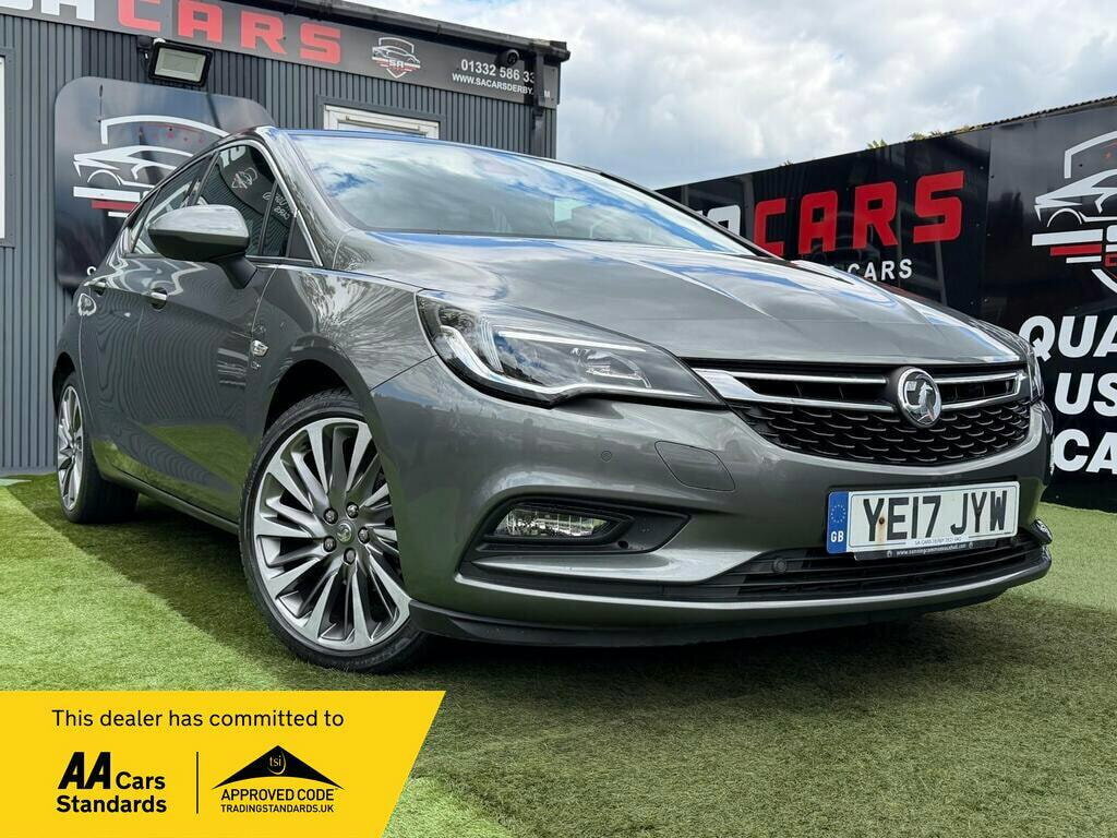 Vauxhall Astra 1.4I Turbo Elite Nav Hatchback E Grey
