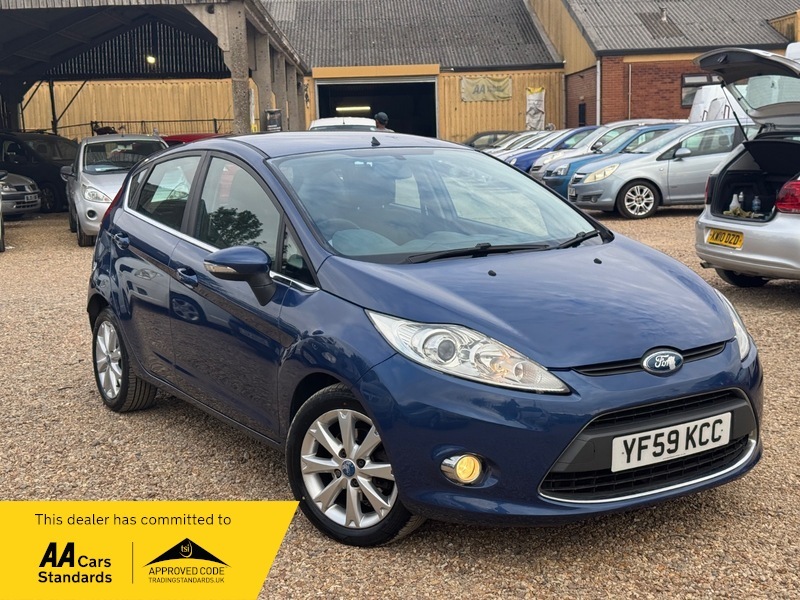 Ford Fiesta Zetec YF59KCC Blue
