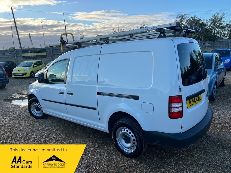 Volkswagen Caddy C20 Tdi Startline Bluemotion White #3