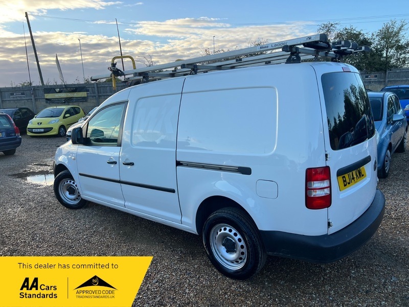 Volkswagen Caddy C20 Tdi Startline Bluemotion White #2