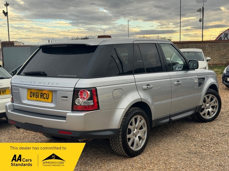 Land Rover Range Rover Sport Sdv6 Hse Silver #3
