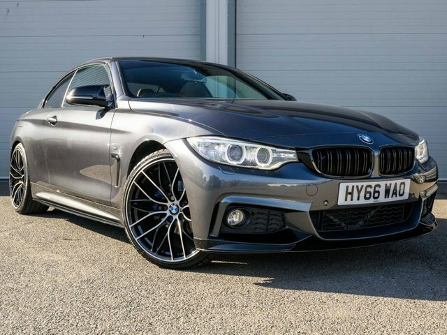 BMW 4 Series 2016 2.0 420I M Sport Convertible Grey