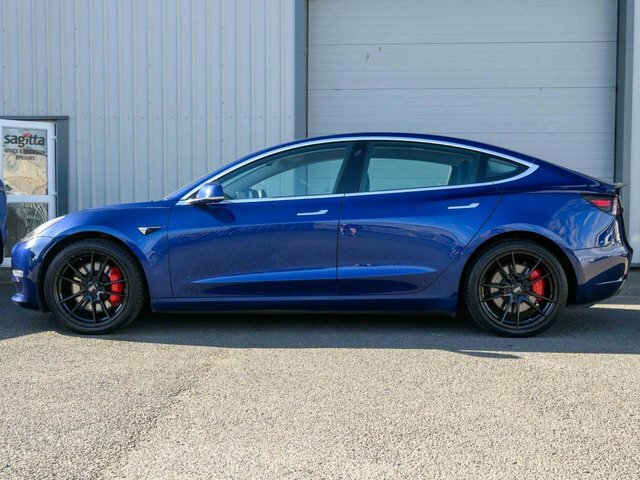 Tesla Model 3 2020 Dual Motor Performance Saloon Blue #6