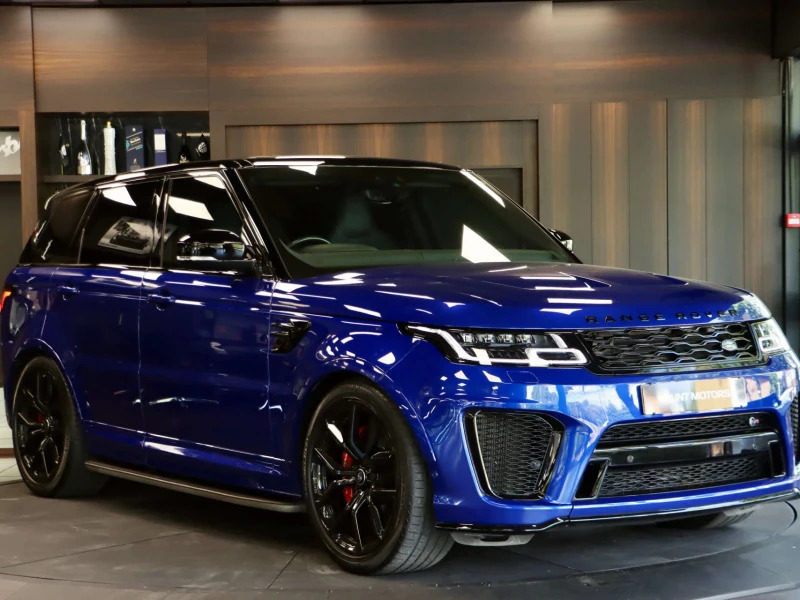 Land Rover Range Rover Sport 5.0 P575 V8 Gpf Svr Suv 4Wd Euro 6 Blue #2