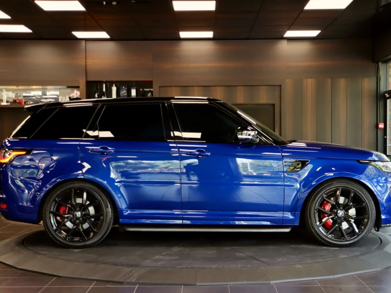 Land Rover Range Rover Sport 5.0 P575 V8 Gpf Svr Suv 4Wd Euro 6 Blue #4