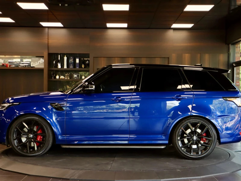 Land Rover Range Rover Sport 5.0 P575 V8 Gpf Svr Suv 4Wd Euro 6 Blue #5