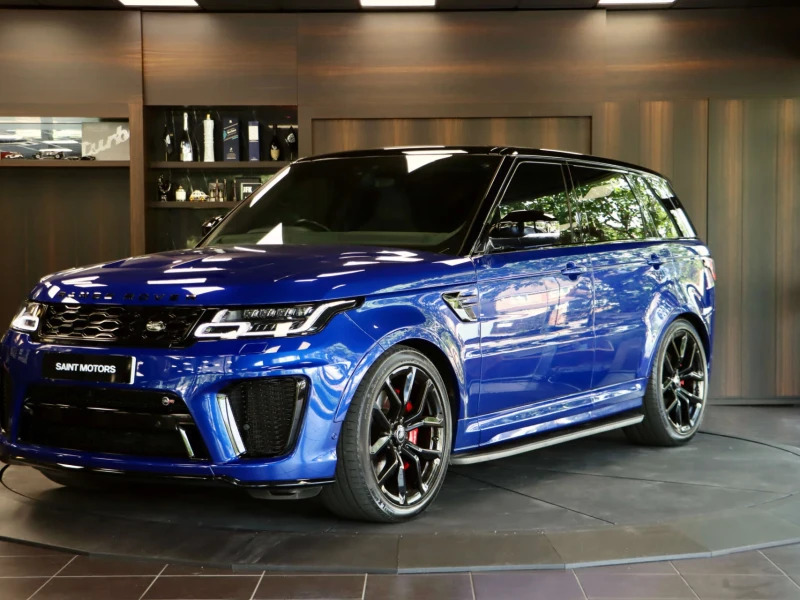 Land Rover Range Rover Sport 5.0 P575 V8 Gpf Svr Suv 4Wd Euro 6 Blue #3