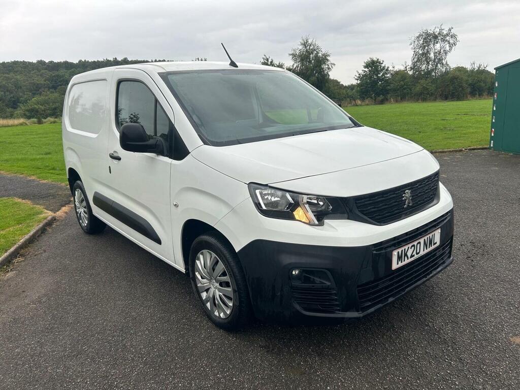 Peugeot Partner Panel Van 1.5 Bluehdi 1000 Professional Standard P White