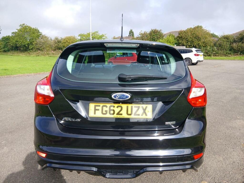 Ford Focus Hatchback 1.6 Tdci Zetec S Euro 5 Ss 2012 FG62UZX Black #6