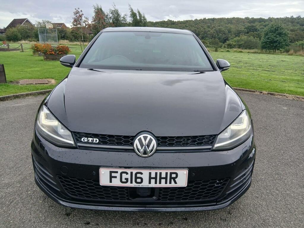 Volkswagen Golf Hatchback 2.0 Tdi Bluemotion Tech Gtd Dsg Euro 6 FG16HHR Black #2