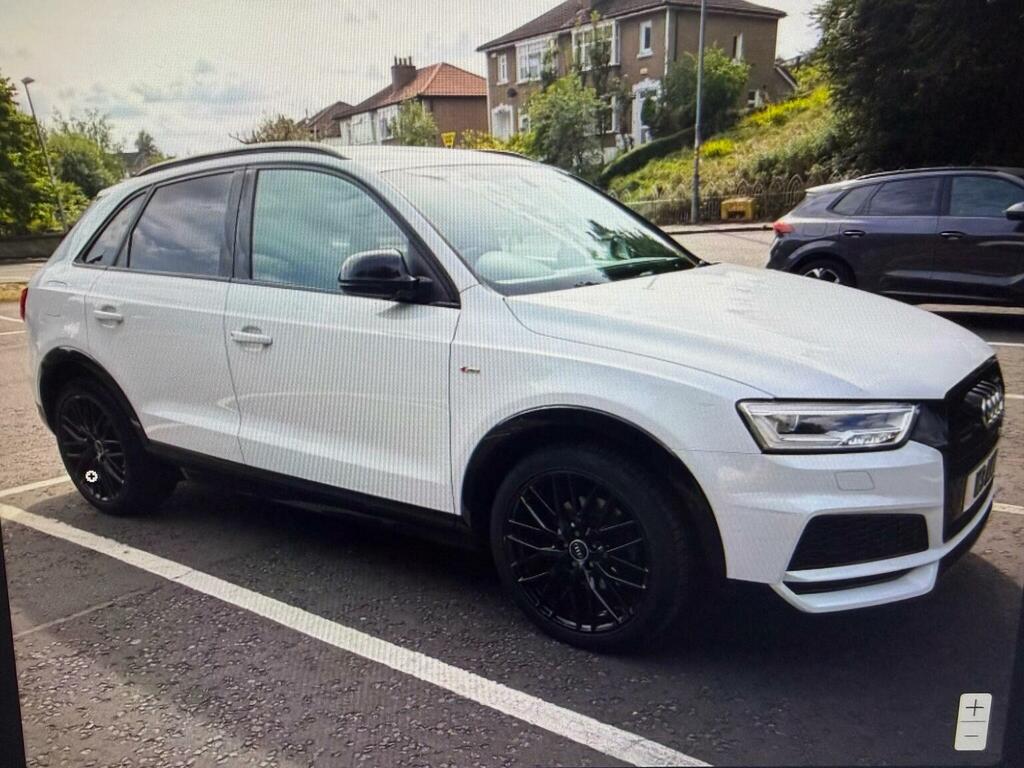 Audi Q3 2.0 Tdi Black Edition Quattro Euro 6 Ss White