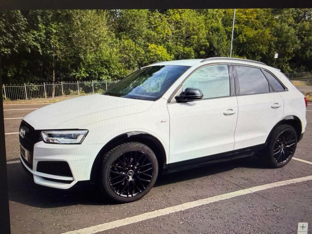 Audi Q3 2.0 Tdi Black Edition Quattro Euro 6 Ss White #3