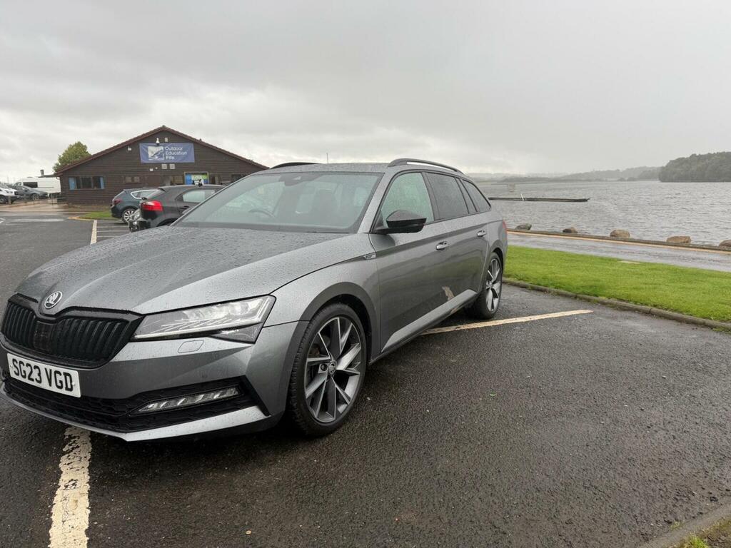 Skoda Superb 2.0 Tdi Sportline Plus Dsg Euro 6 Ss Grey #3