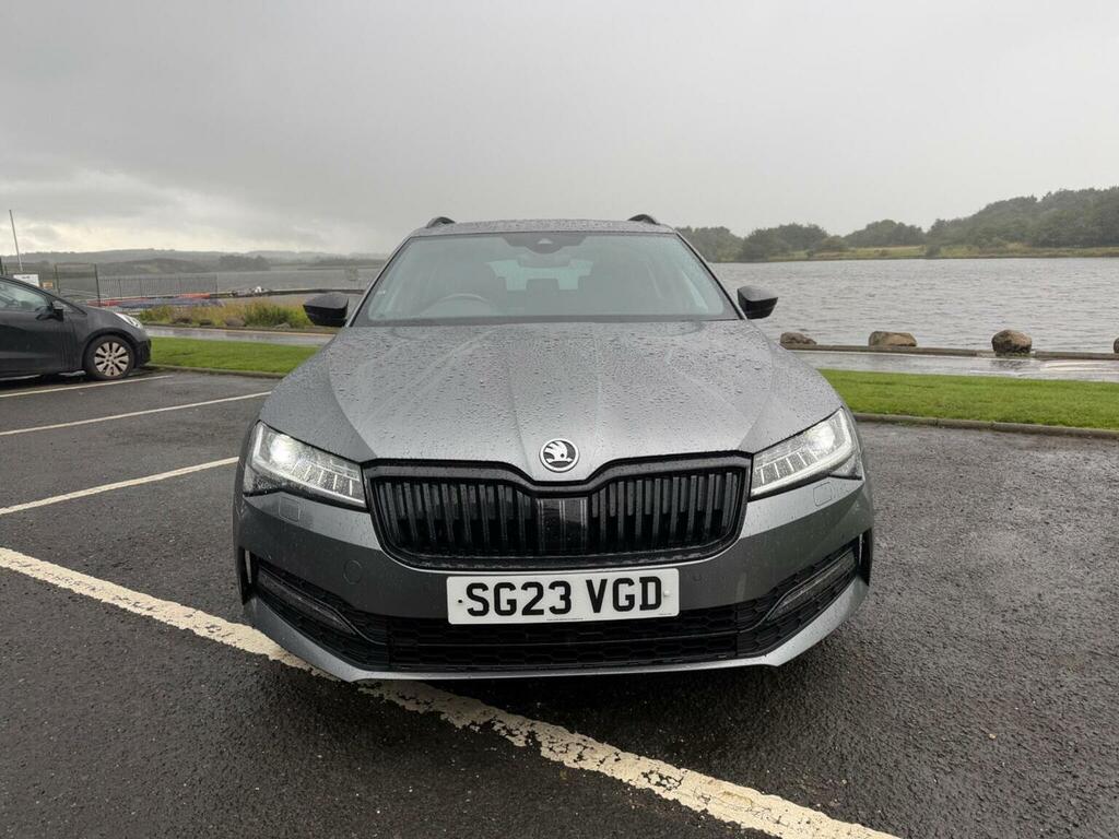 Skoda Superb 2.0 Tdi Sportline Plus Dsg Euro 6 Ss Grey #2